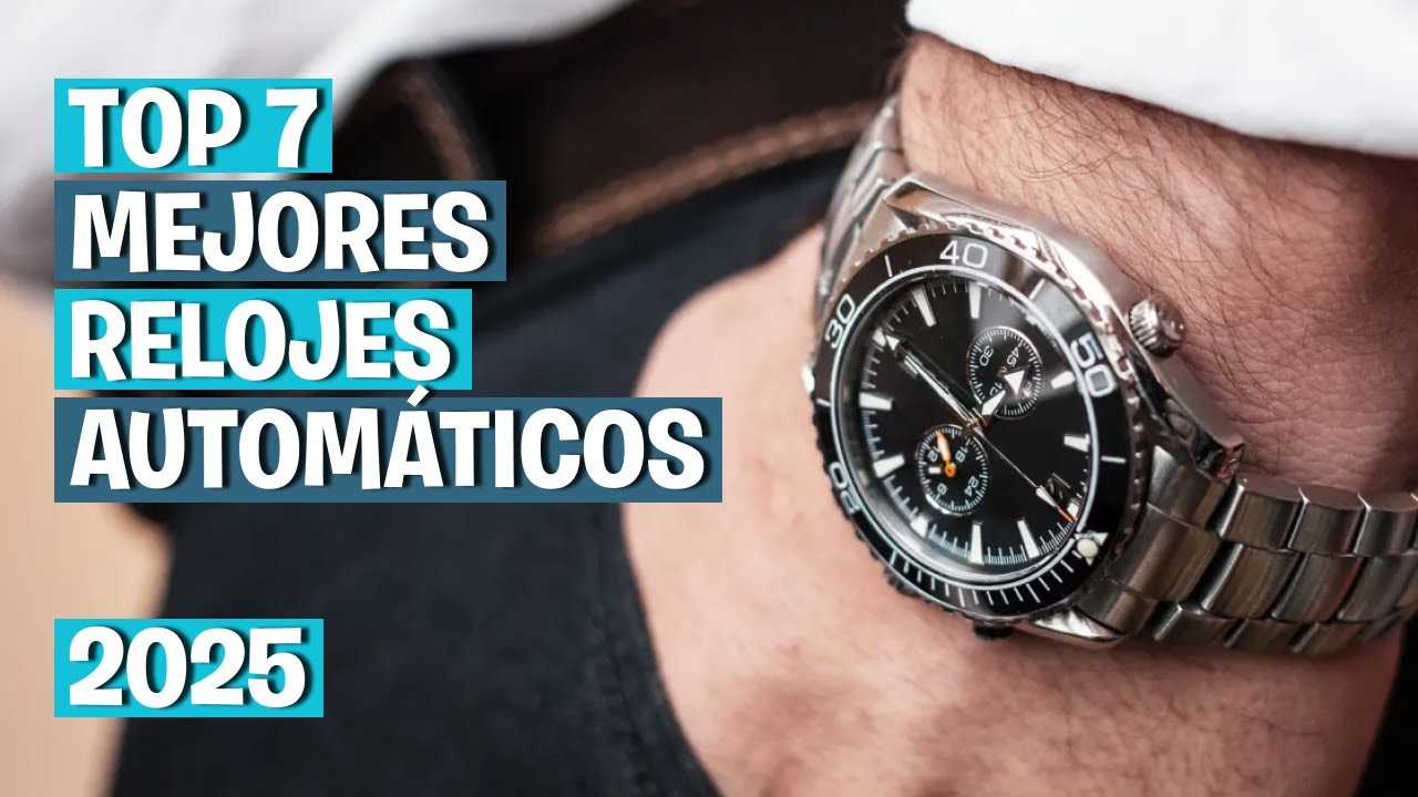 😲MEJORES Relojes Autom&aacute;ticos CALIDAD PRECIO de Amazon [2025]✅[Para Hombres / Reloj Autom&aacute;tico]