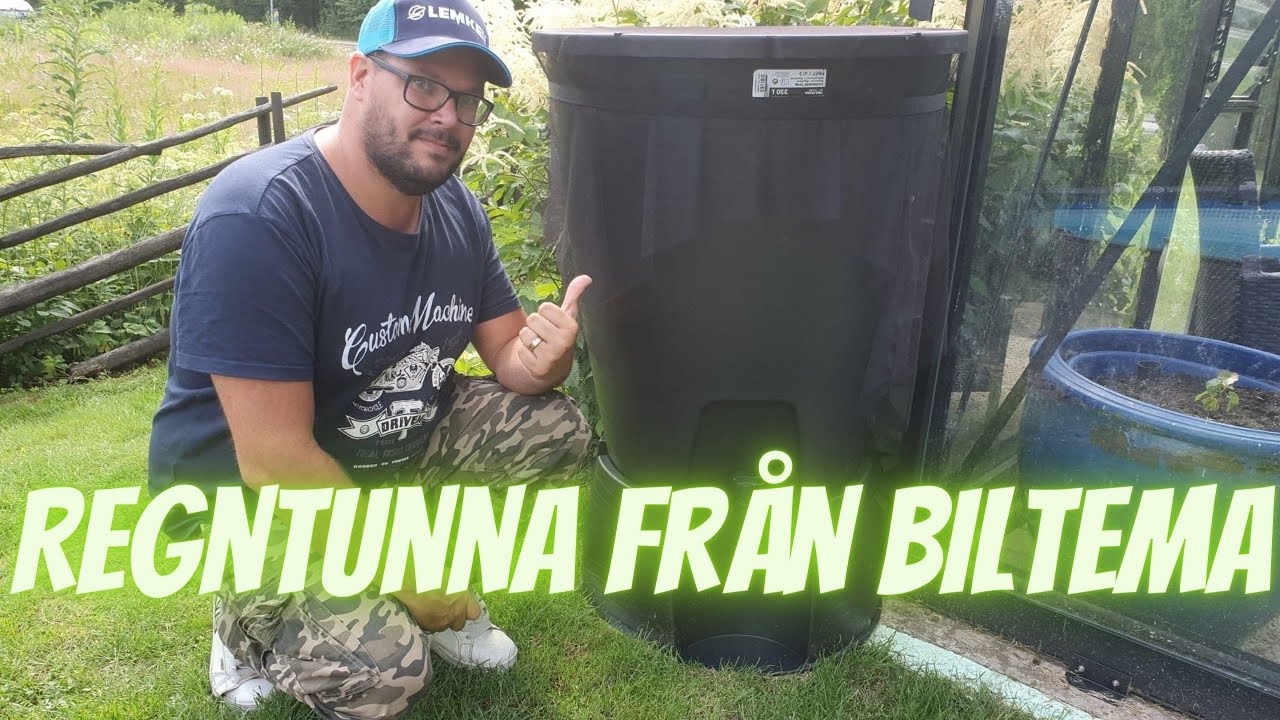 Regntunna från Biltema