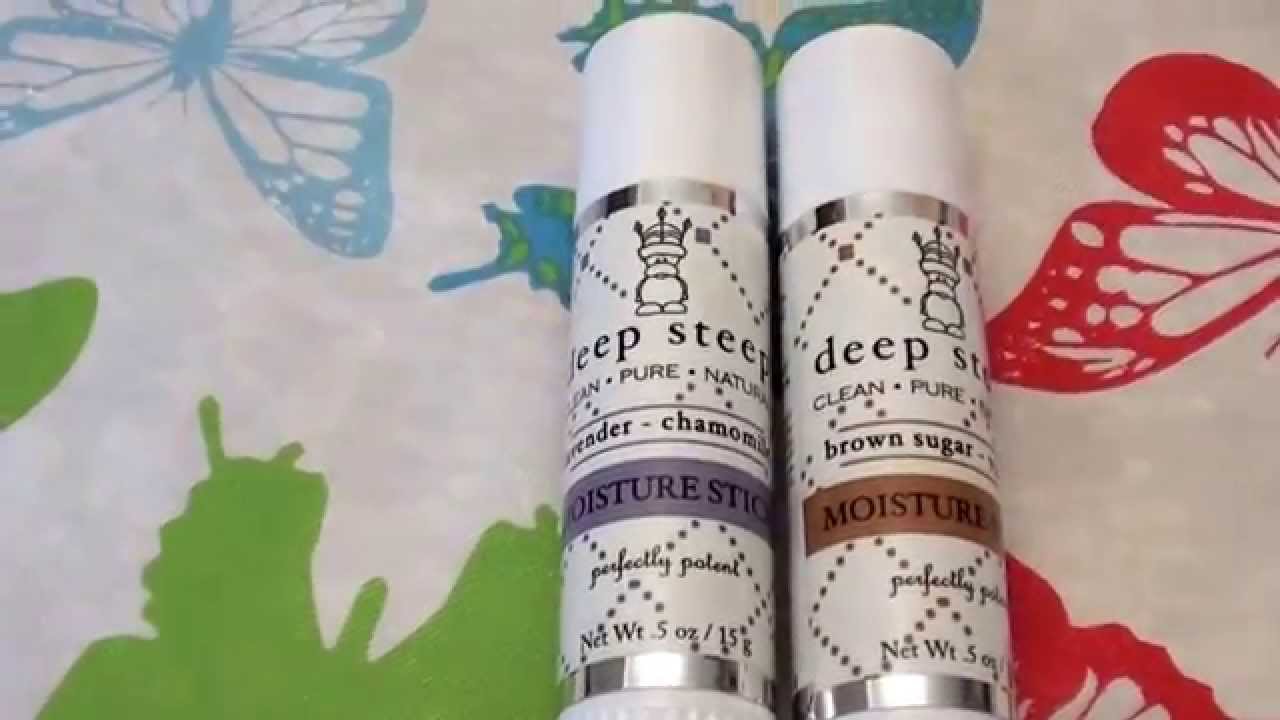Deep Steep Lavender Chamomile moisture stick & Brown sugar-vanilla
