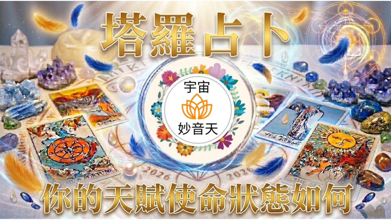 塔羅占卜：隨緣傳訊~你的天賦使命狀態如何~(大眾能量整合)《宇宙妙音天 Tarot Story》