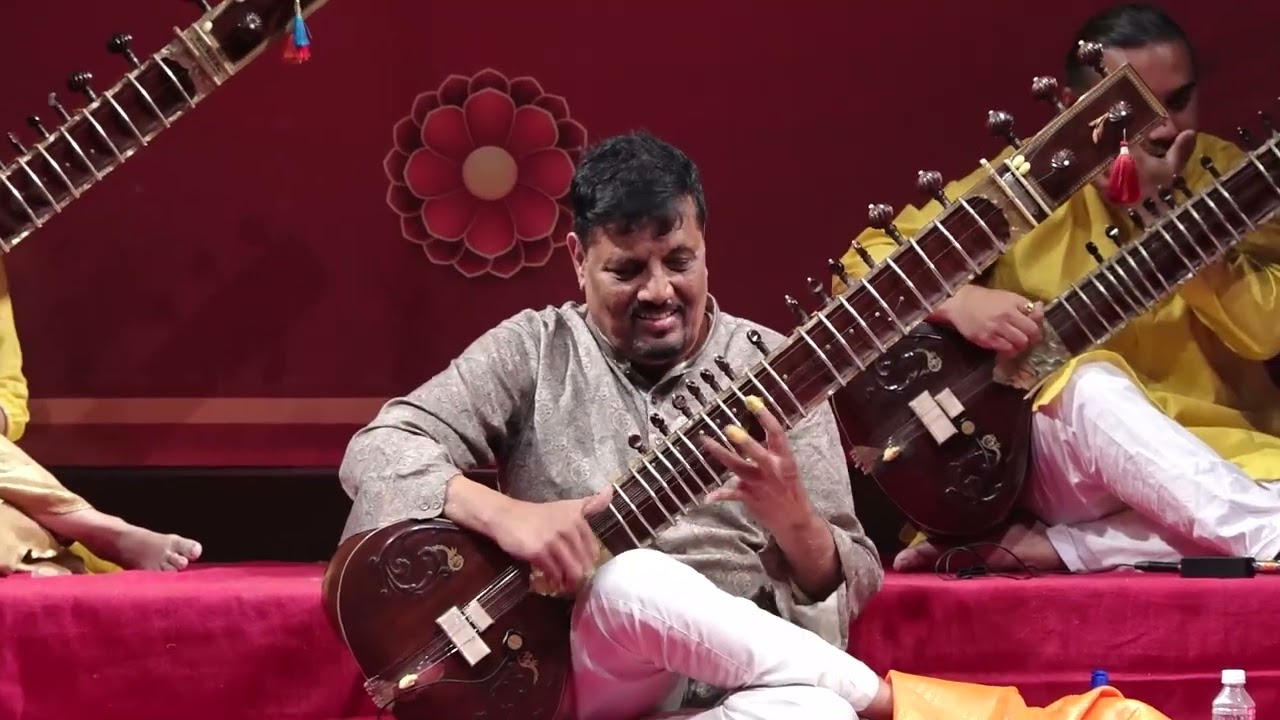 Sitar performance by Pt. Maruti Patil and disciples
