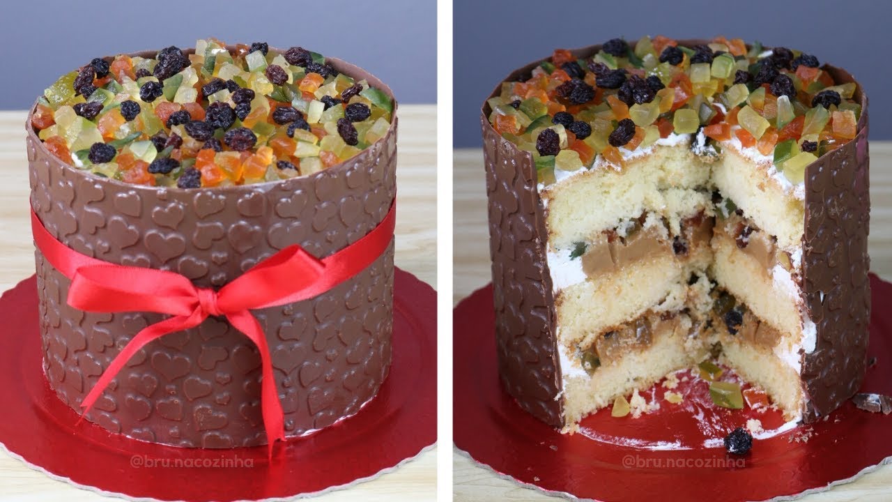 CAKE TONE - BOLO TONE - BOLO DE PANETONE - Bru na Cozinha