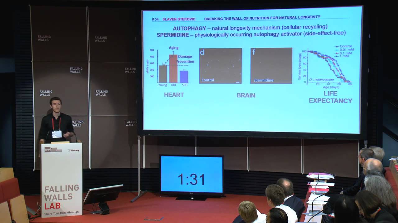 Slaven Stekovic - Breaking the Wall of Nutrition for Natural Longevity @Falling Walls Lab 2014