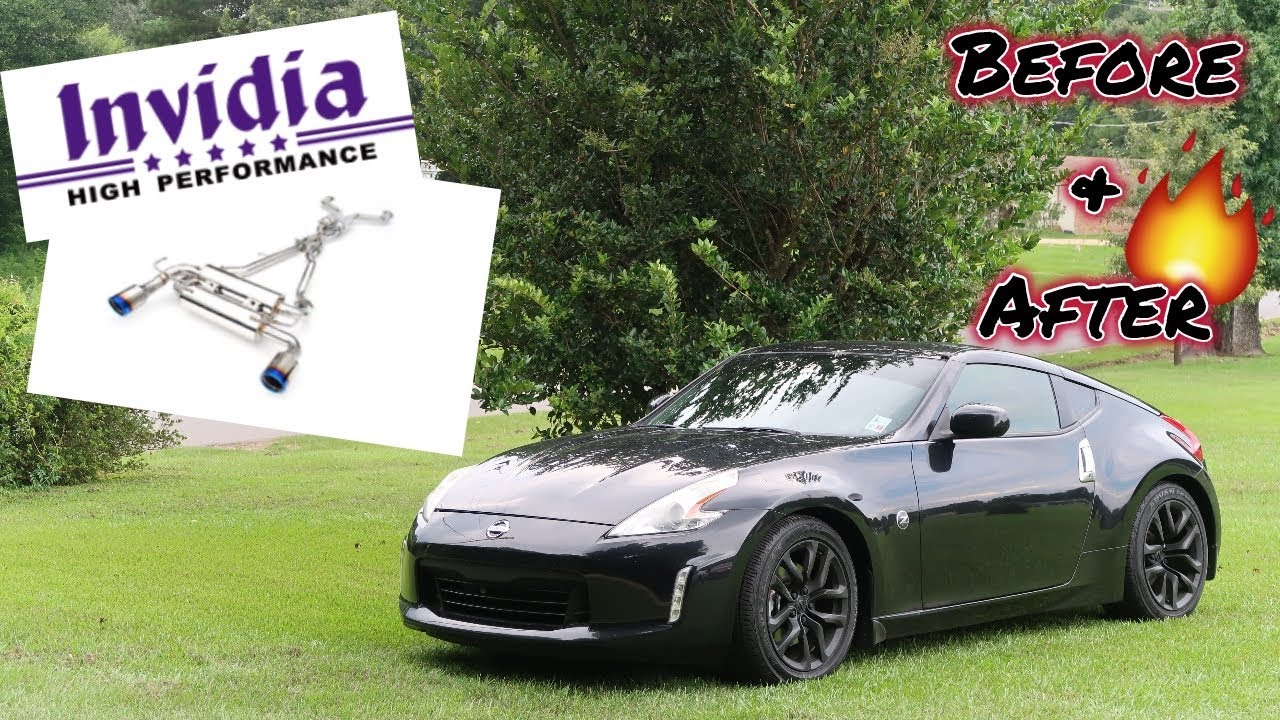 Nissan 370z | Invidia Gemini Catback Exhaust (Before & After)