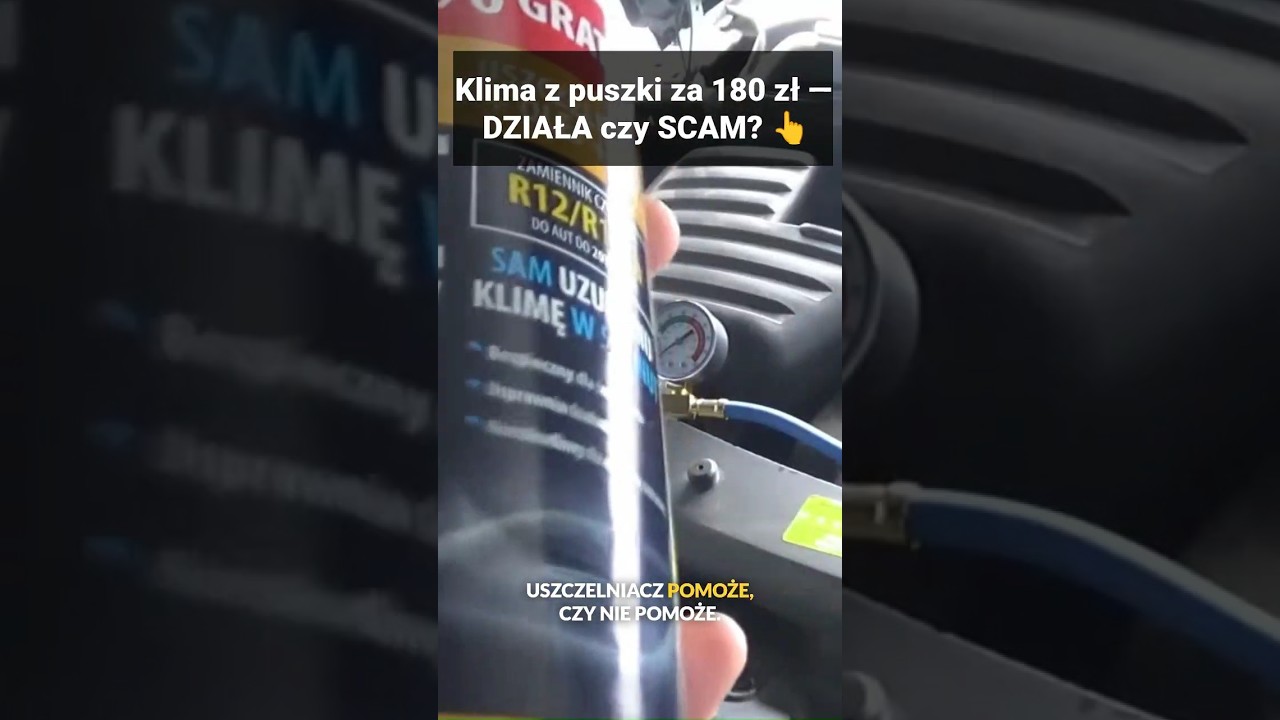 Klima z puszki za 180 zł &ndash; DZIAŁA czy SCAM? 🥶 #shorts