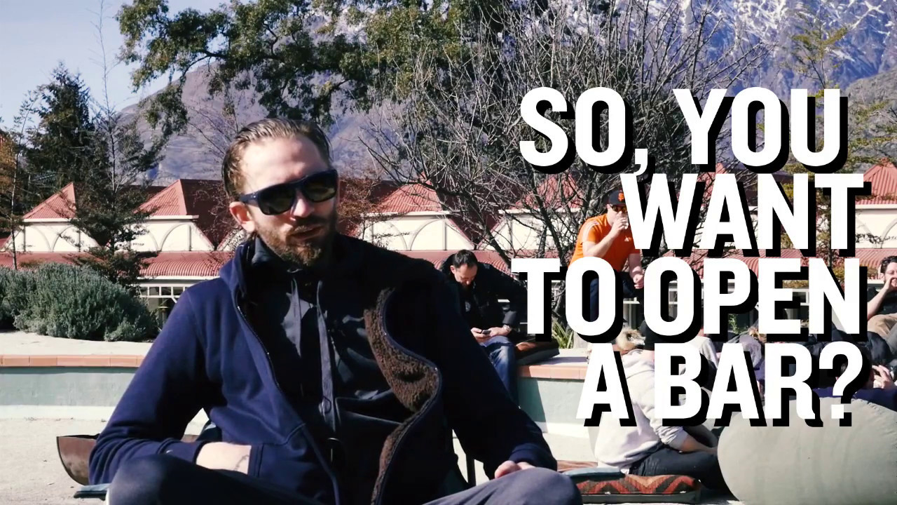 So you want to open a bar &mdash; Steve Schneider