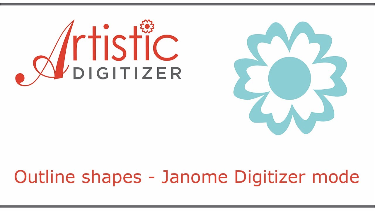 Контурные формы Janome Digitizer