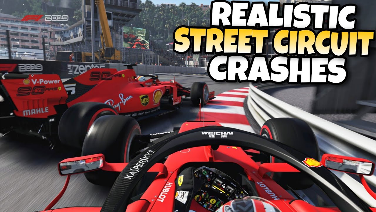 F1 REALISTIC STREET CIRCUIT CRASHES 2014-2022