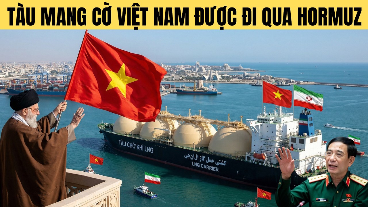 N&oacute;ng!T&agrave;u mang cờ VN đ&atilde; đi qua Hormuz an to&agrave;n bất chấp Mỹ phong tỏa