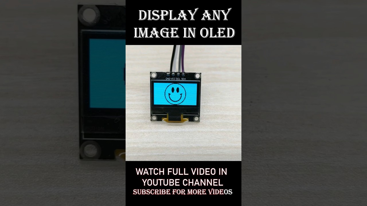 Display any image or graphics in SSD 1306 OLED display #arduinoproject #arduino #arduinotutorial