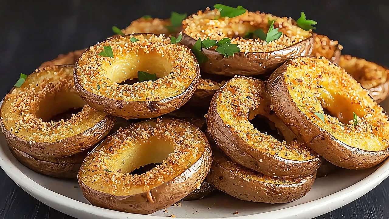 Я никогда не ел таких вкусных картошки! Лучший рецепт картошки! Хрустящая картошка