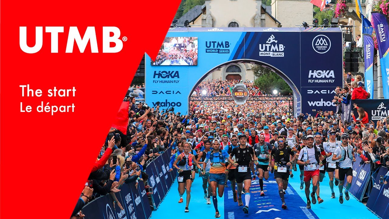 UTMB Mont-Blanc 2022 - 🟥 #UTMB - Relive the start