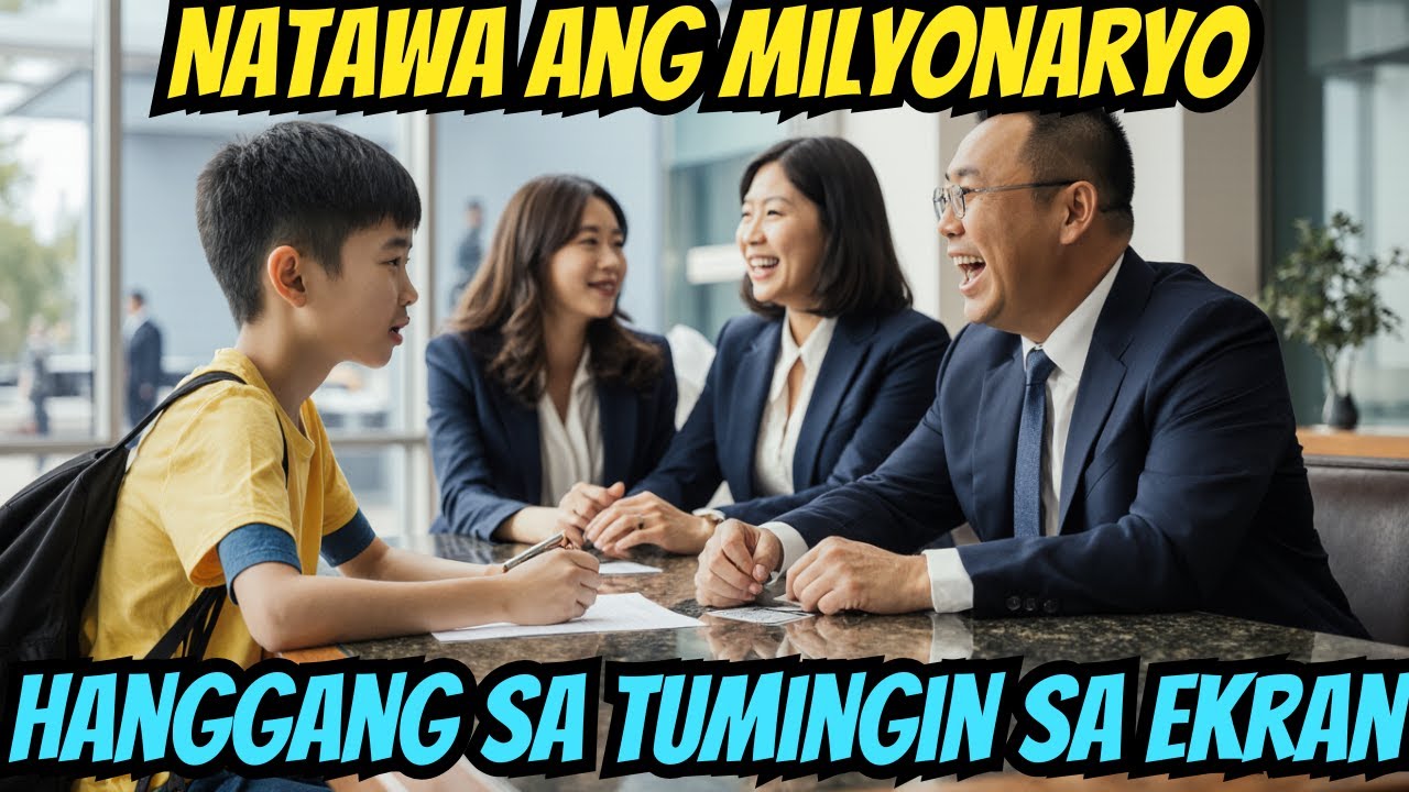 GUSTO KO LANG TINGNAN ANG BALANCE KO — BIGLANG NATAWA ANG MAYAMAN    PERO NANG MAKITA ANG NASA