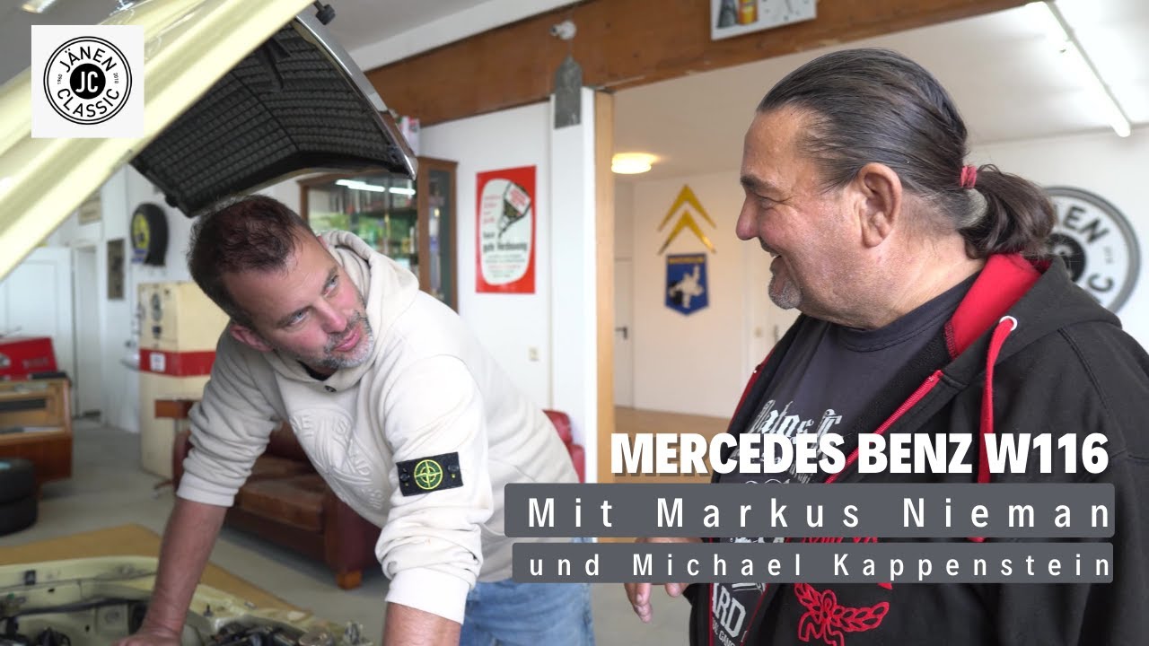 Luxus in Ahorngelb I Jänen Classic  I Mercedes-Benz W116  I 280S