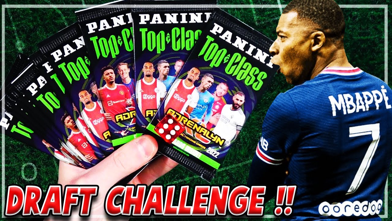 WÜRFEL DRAFT CHALLENGE 😱🔥 Panini TOP CLASS 2022 Adrenalyn XL