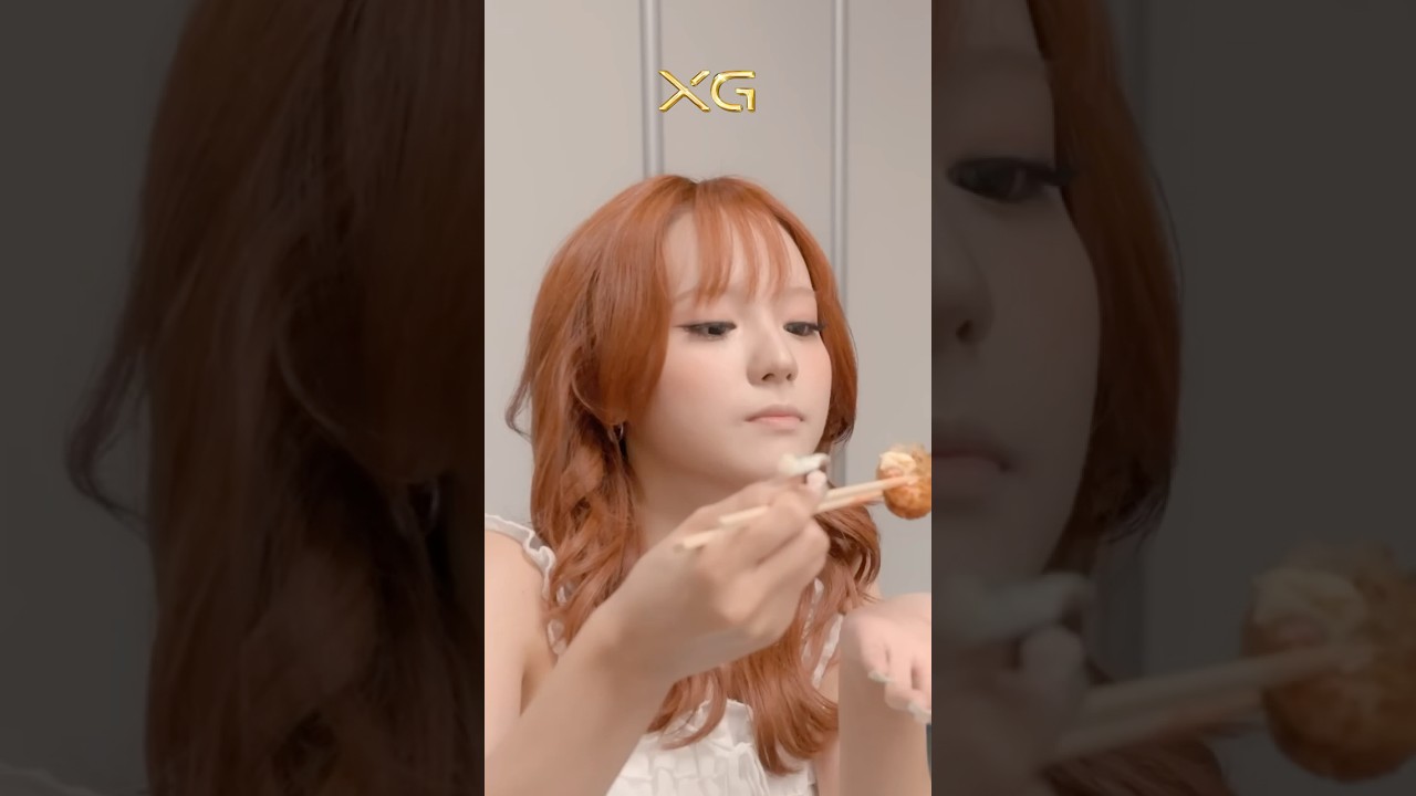 XG 美味いイケメン🐿ジュリア✨ #リアヒナ