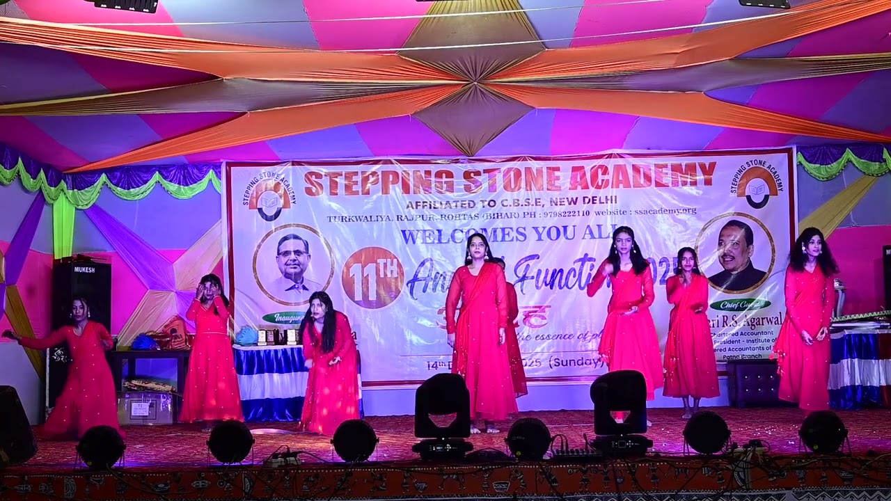 🔥ANNUAL FUNCTION 2025 | CLASS IX GIRLS DANCE 2025 ANNUAL  | STEPPING STONE ACADEMY, TURKWALIYA