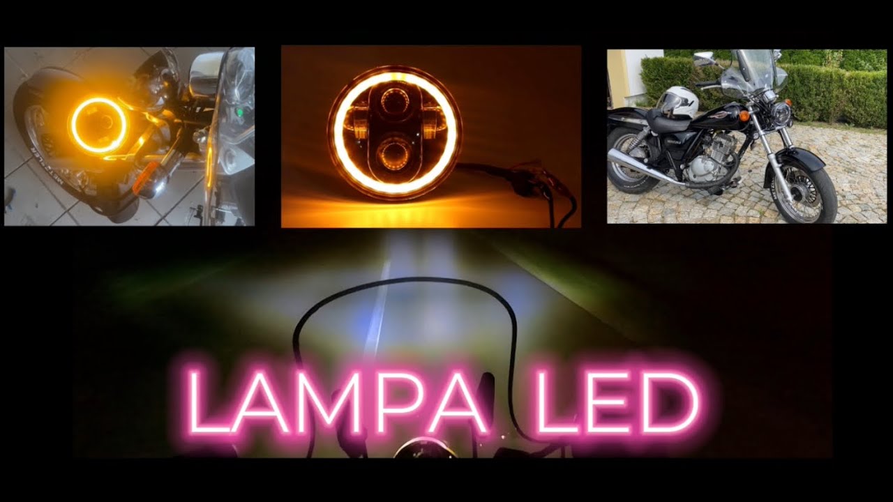Lampa led-przekładka w motorze