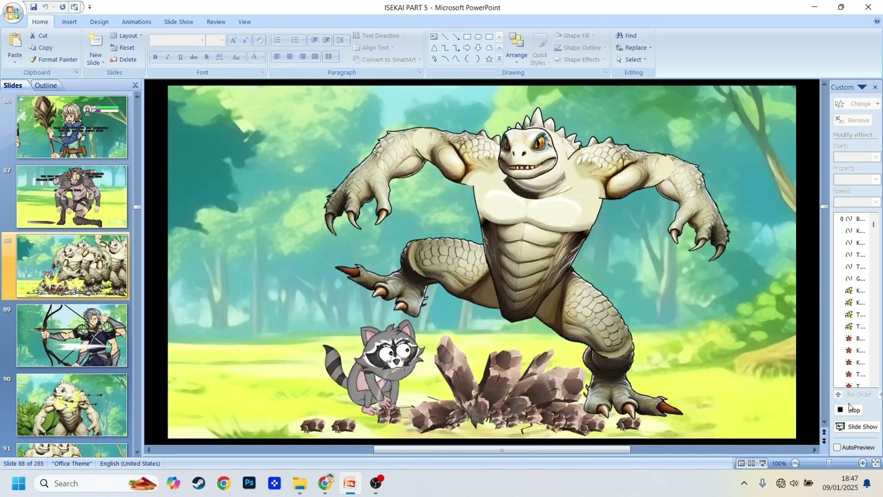 MASIH BIKIN ANIMASI PAKAI POWER POINT ??