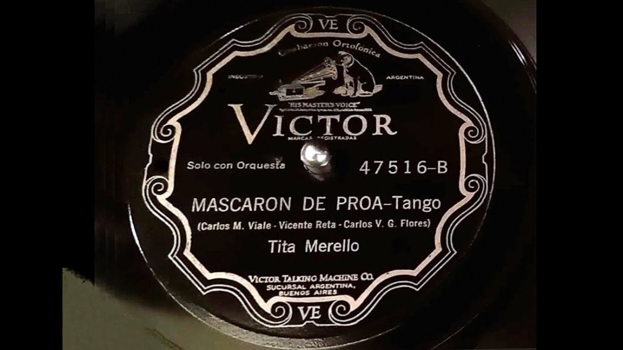MASCARÓN DE PROA » Tita Merello (1930)