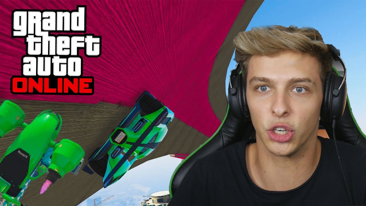 NEMOŽNÉ ZÁVODY V GTA Online w/ Bax a Wedry