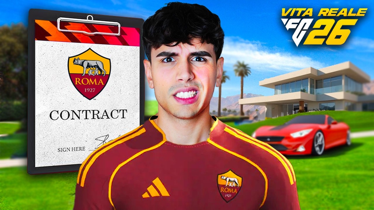 ⚽️L'INIZIO DI RICKY T.! - fc26 CARRIERA MOD VITA REALE #1