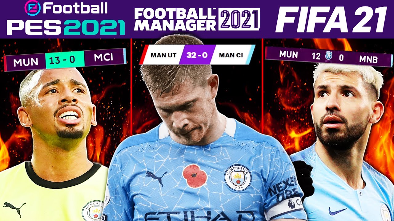 Desafio da MAIOR HUMILHAÇÃO possível — FIFA x PES x FM