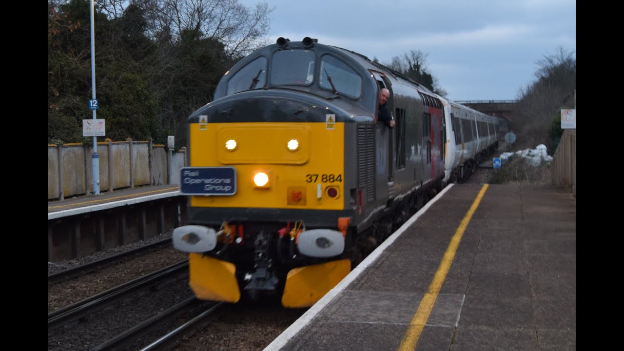 **Legend Driver** ROG 37884 plays the Darth Vader Tune Thrashing past Whitstable 27/2/16