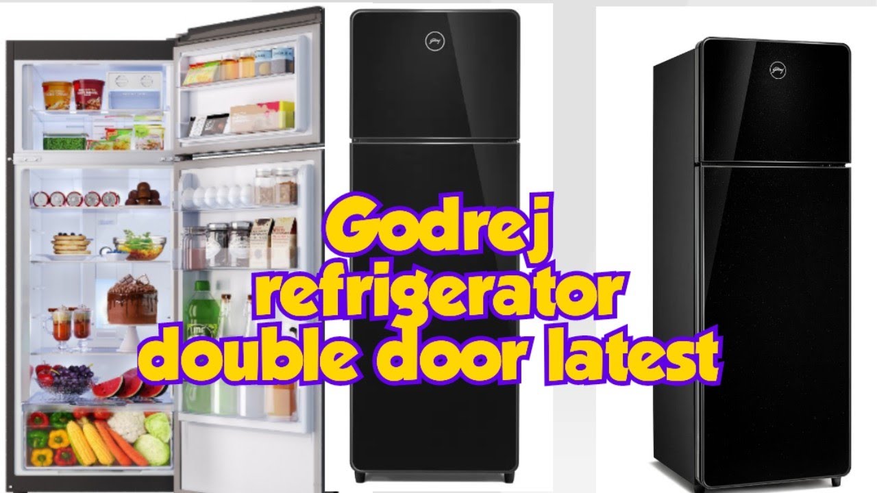 Latest Godrej eon crystal 280b double door refrigerator toughen glass door full video feaucher