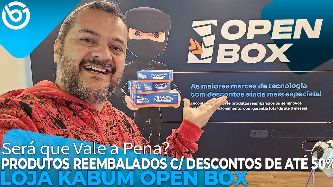 Loja KABUM OPEN BOX | Produtos Reeembalados com ATÉ 50% DE DESCONTO! Vale a Pena?