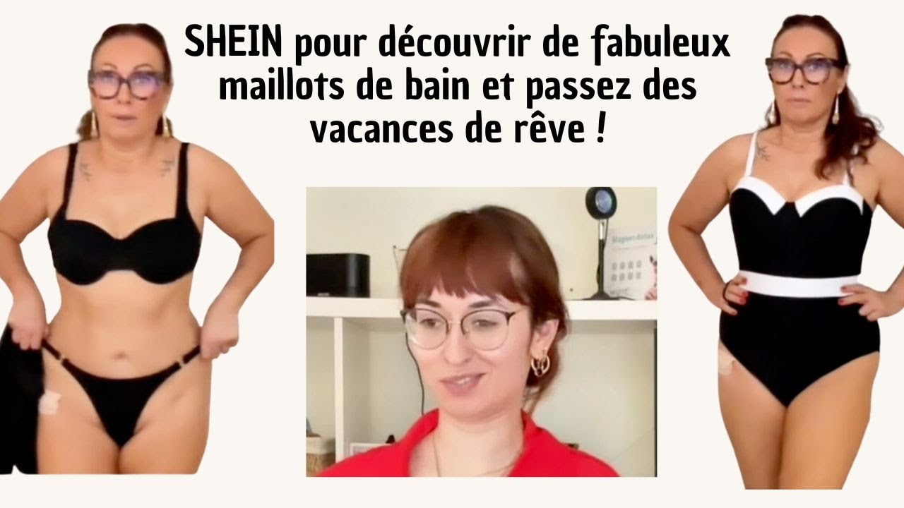 SHEIN pour découvrir de fabuleux maillots de bain et passez des vacances de rêve !