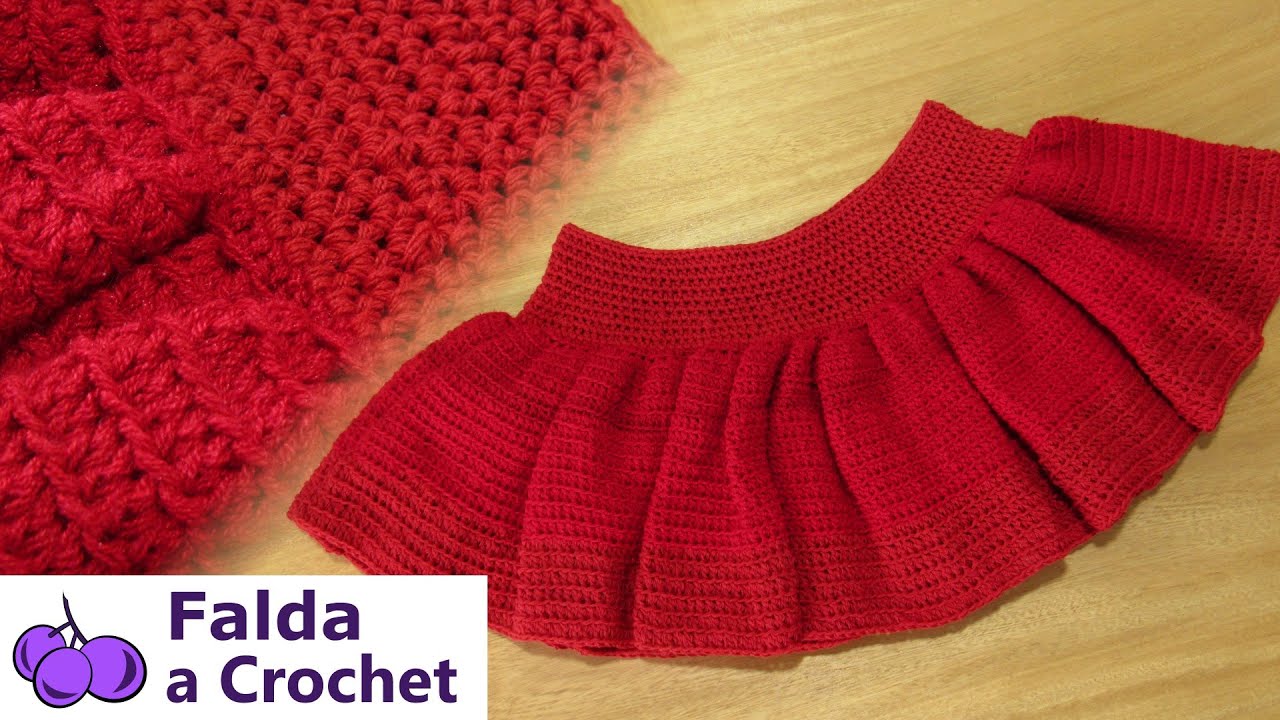 👗Teje tu FALDAS con VUELO a CROCHET TUTORIAL para Principiantes y Expertas ¡Crochet Fácil y Rápido!
