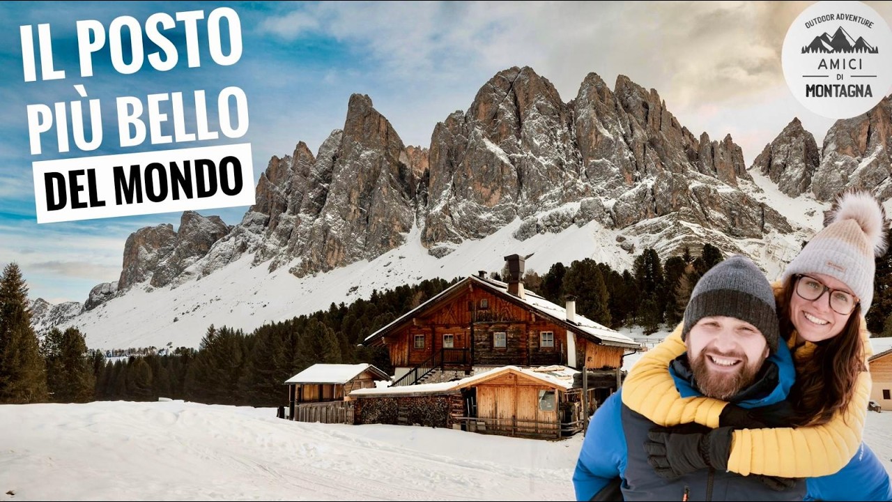 Escursione Invernale al Rifugio Odle ❄️ Il Posto Pi&ugrave; Bello del Mondo!