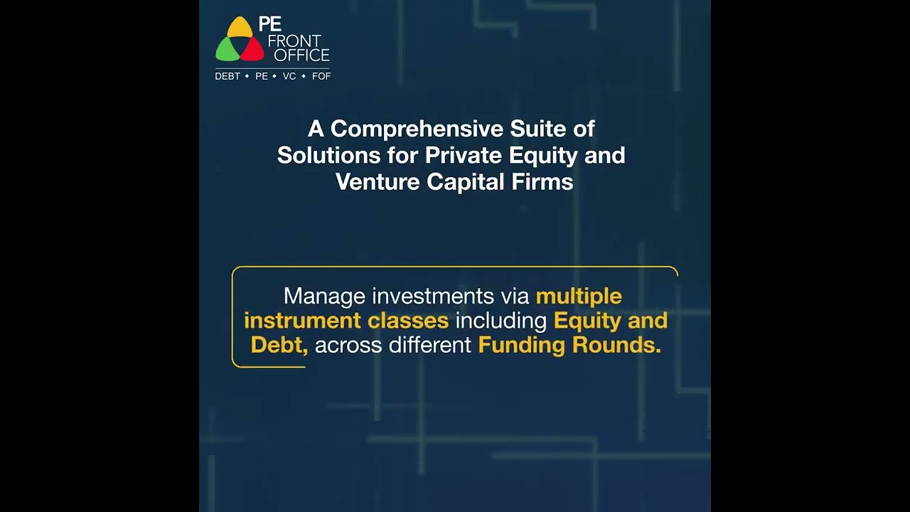 PE Front Office - Private Equity and Venture Capital Solution