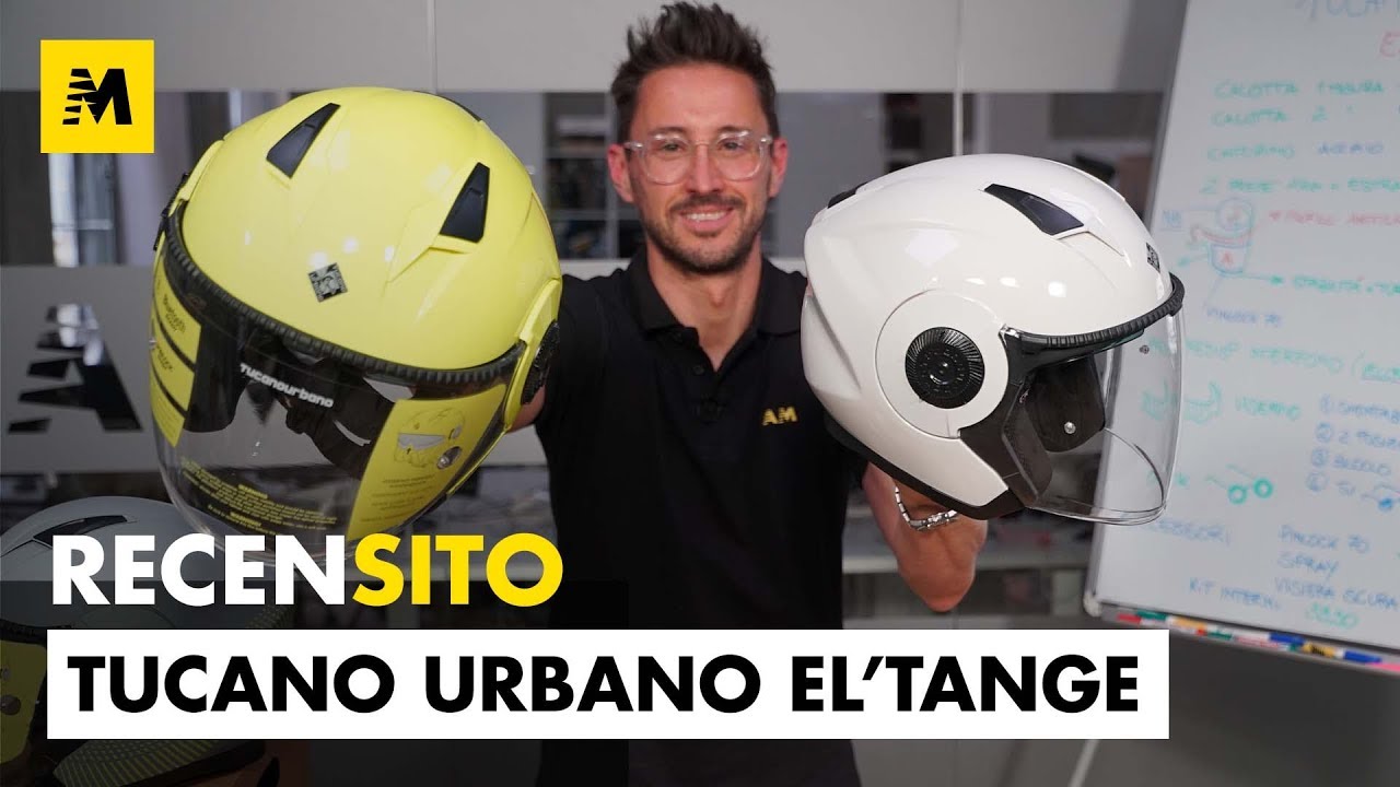 Casco jet Tucano Urbano El' Tange 1400. Recensione completa