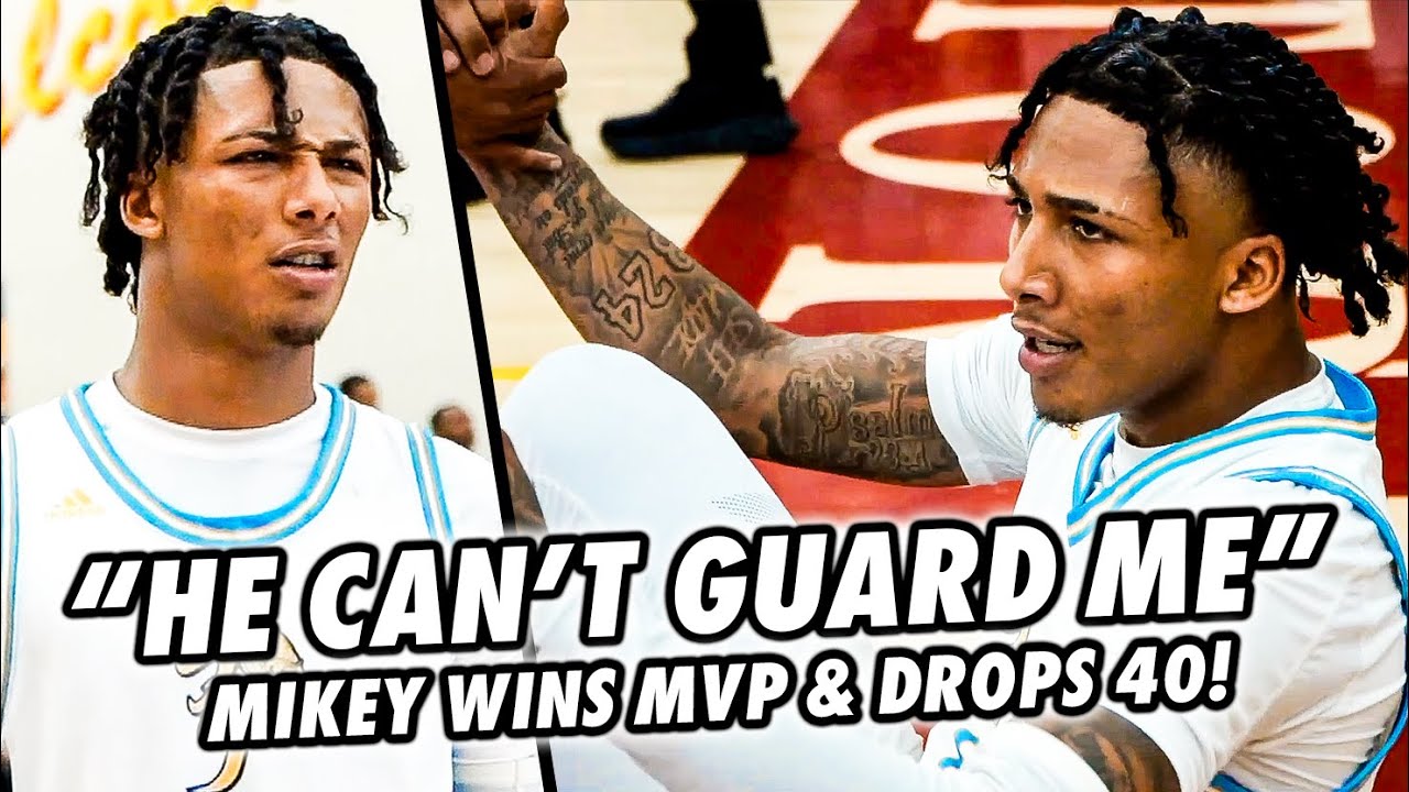 Mikey Williams MVP Performance after DROPPING 40 VS. 3 Point Snipers!