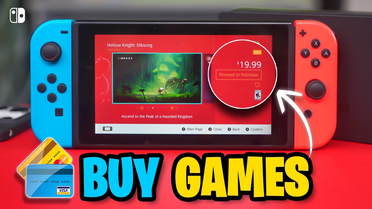 Как покупать игры на Nintendo Switch &mdash; полное руководство | Приобретайте игры в Nintendo eShop