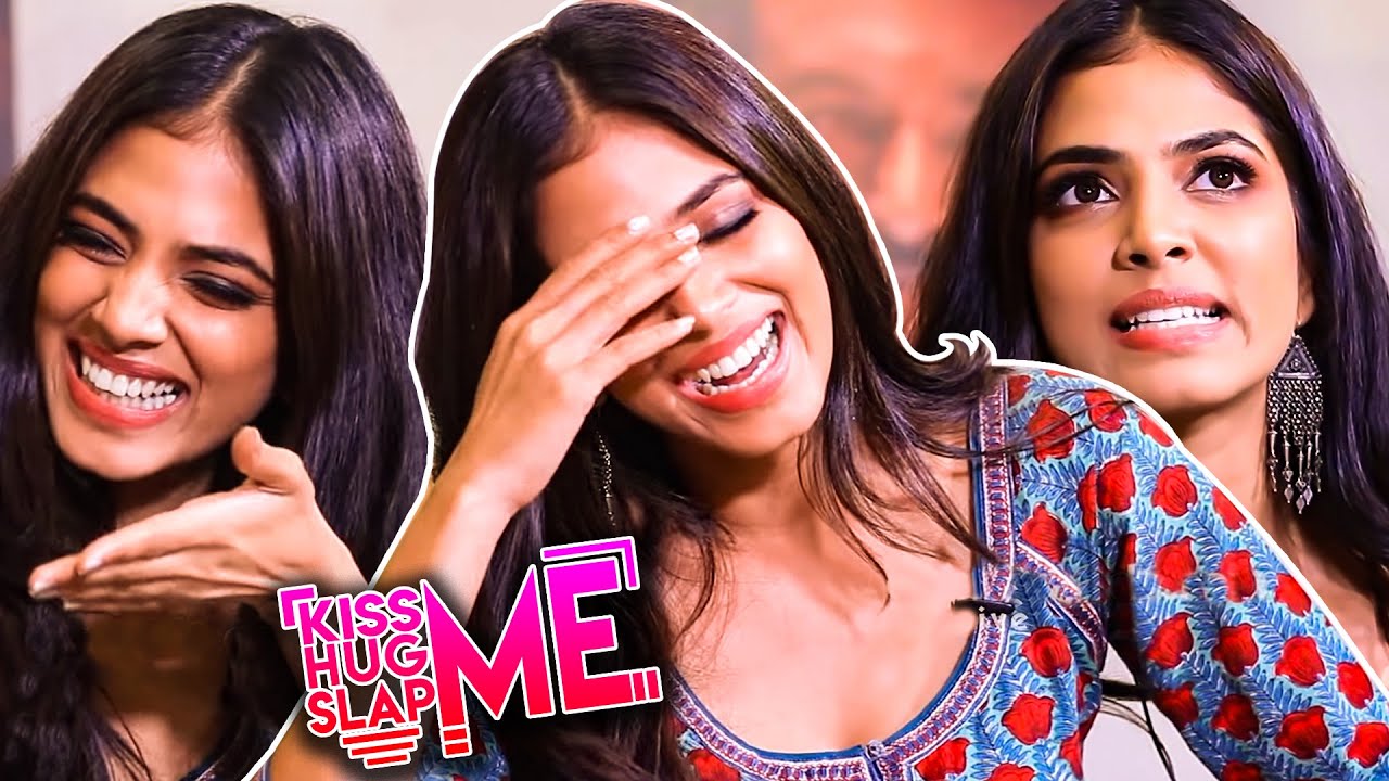 Malavika Mohanan's Fun Filled Kiss Me Hug Me Slap Me Segment!! | #Thalapathy64