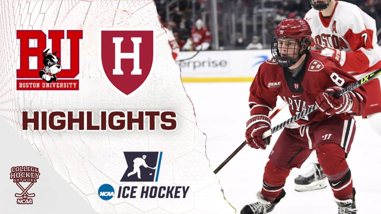 Boston University vs Harvard | NCAA College Hockey Highlights | January 12, 2026