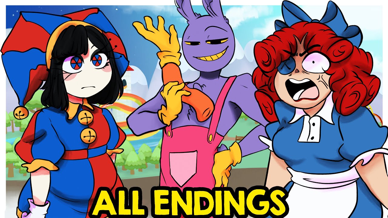 The Amazing Digital Circus Fangame - ALL ENDINGS