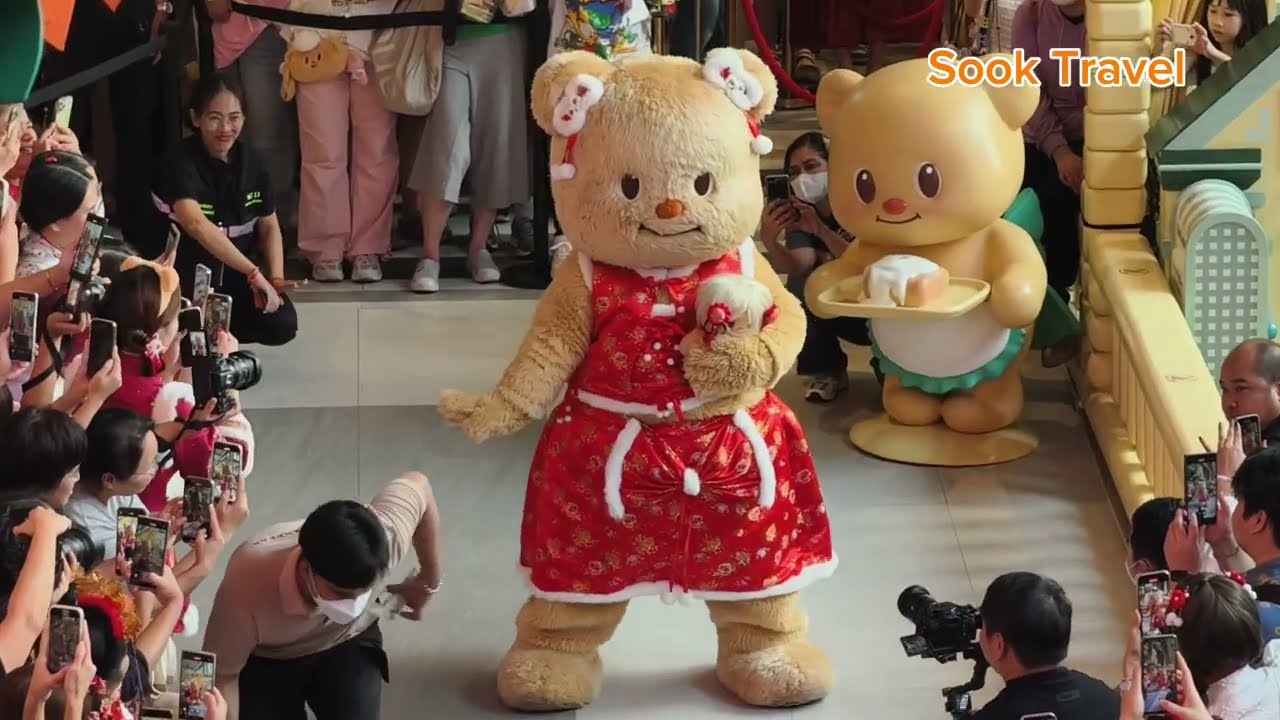 น้องหมีเนยมาสวัสดีวันตรุษจีนกับทุกคนนะคะ วันที่ 2 กพ 2568