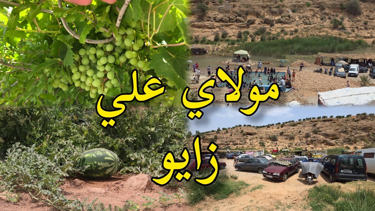 حامة مولاي علي زايو منطقة سياحية عائلية محبين الطبيعة والهدوء