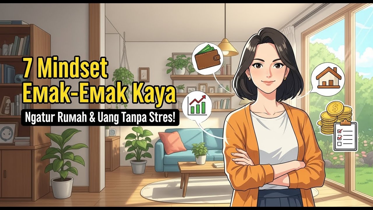 7 Mindset Emak Emak Kaya: Cara Ngatur Rumah & Uang Tanpa Stres.