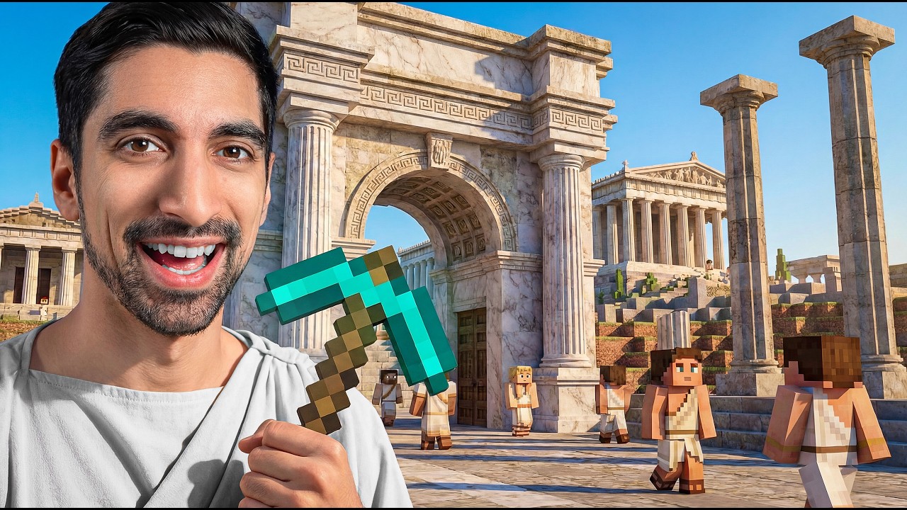 Η αρχαία Ελλάδα στο Minecraft