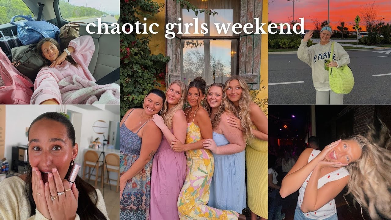 a florida girls weekend: *reuniting, pottery, and going out*