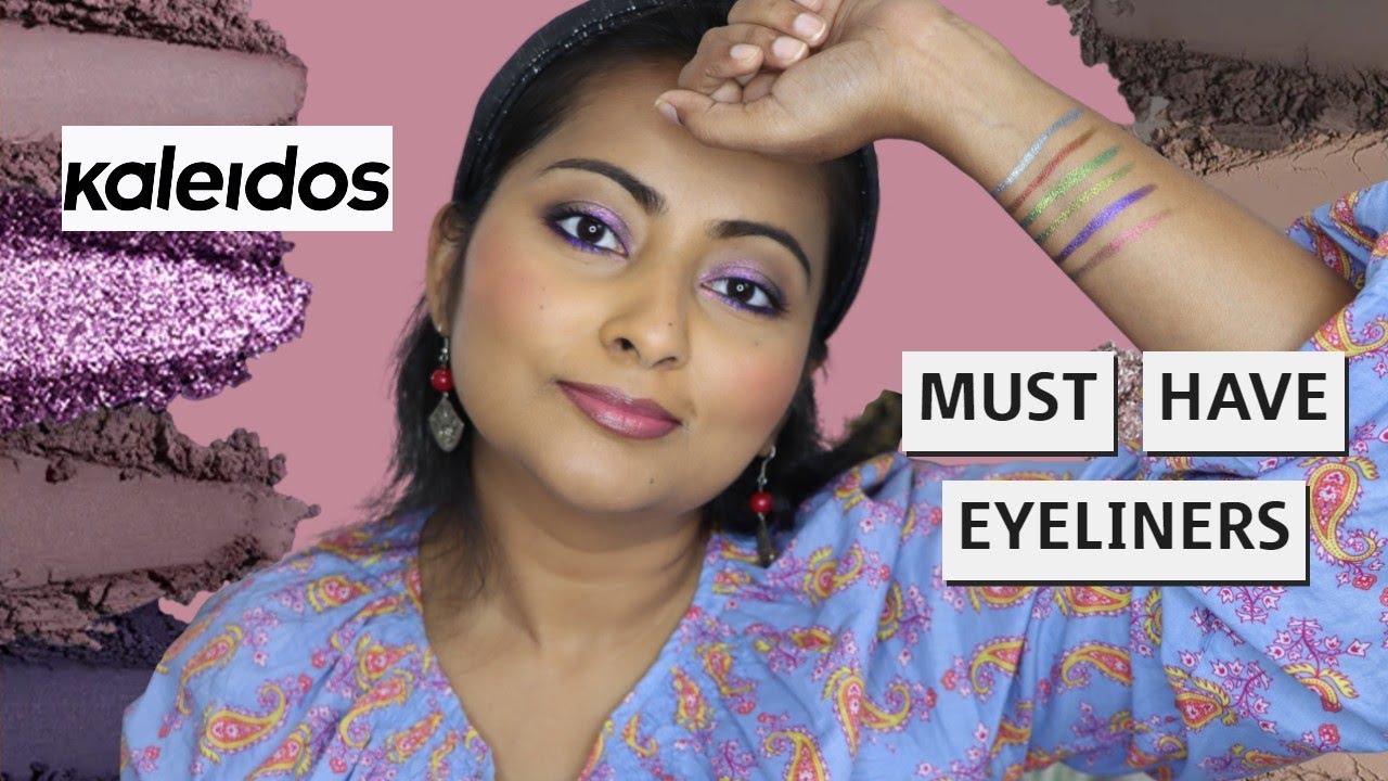 Must Have Eyeliners | Kaleidos Night of Creation Collection | Eye Swatches | Multichrome Eyeliners