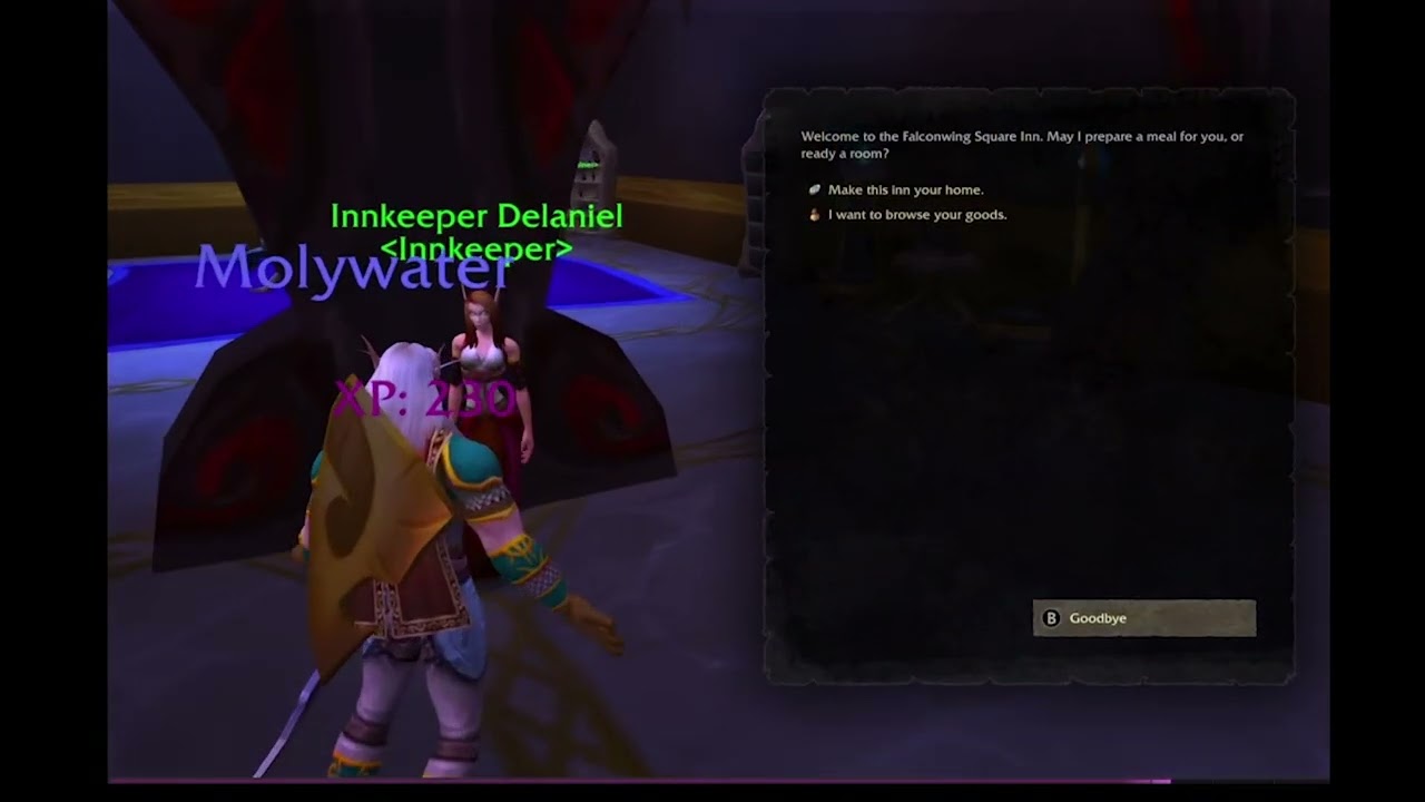 WoW gameplay with controller - Ret Paladin Level 1-9 (part 2/3) [no commentary]