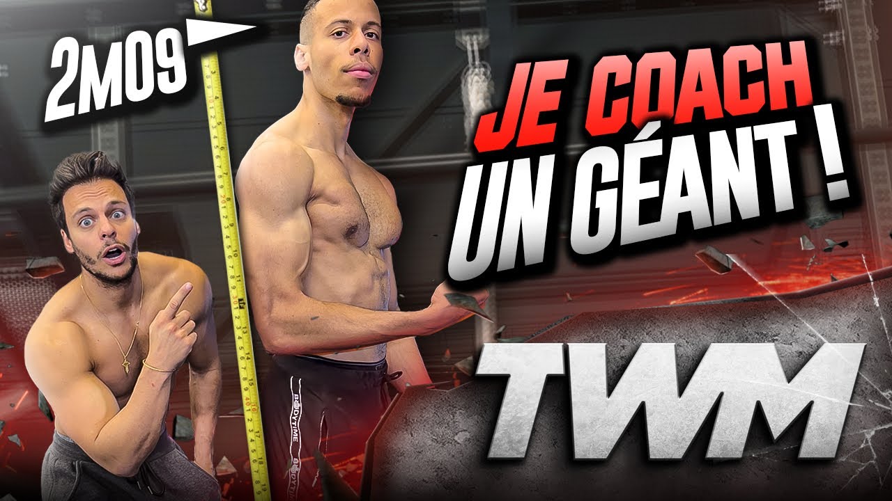 JE COACH UN SOLDAT 2m09 😱 - TWM PJ (Jambes bras abdos)