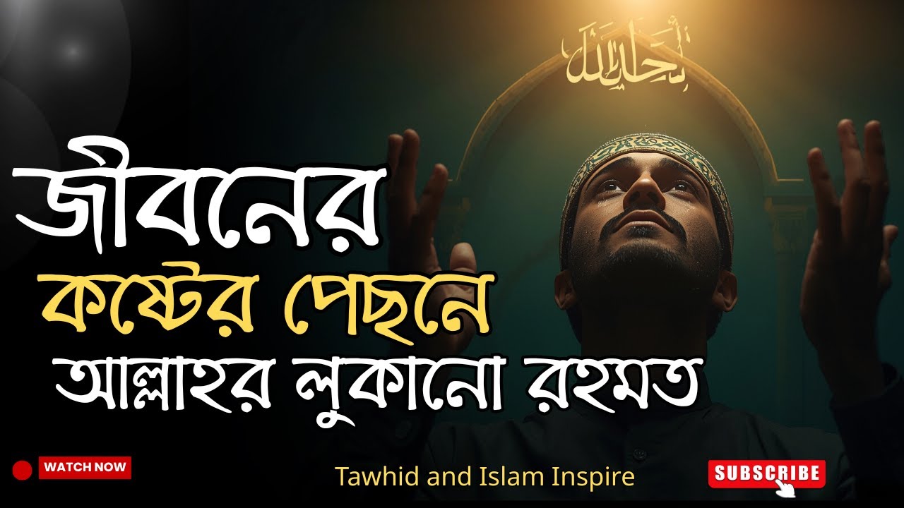 জীবনের প্রতিটি কষ্টের পেছনে লুকানো রহমত | কঠিন সময়ের মধ্যে আল্লাহর রহস্য |Tawhid and Islam Inspire