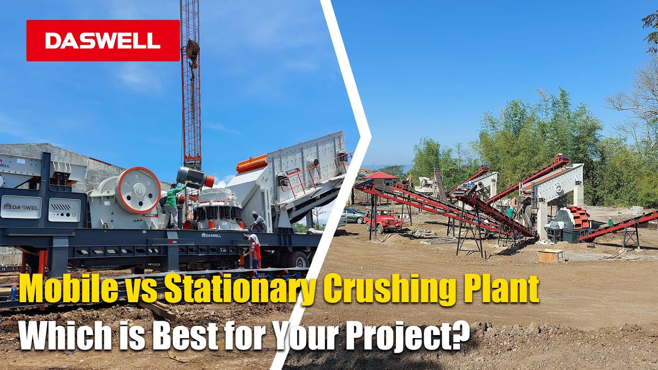 Stone Crusher Machine | Stationary VS Mobile Crushing Plant:  Which is Best Choice for Your Project?